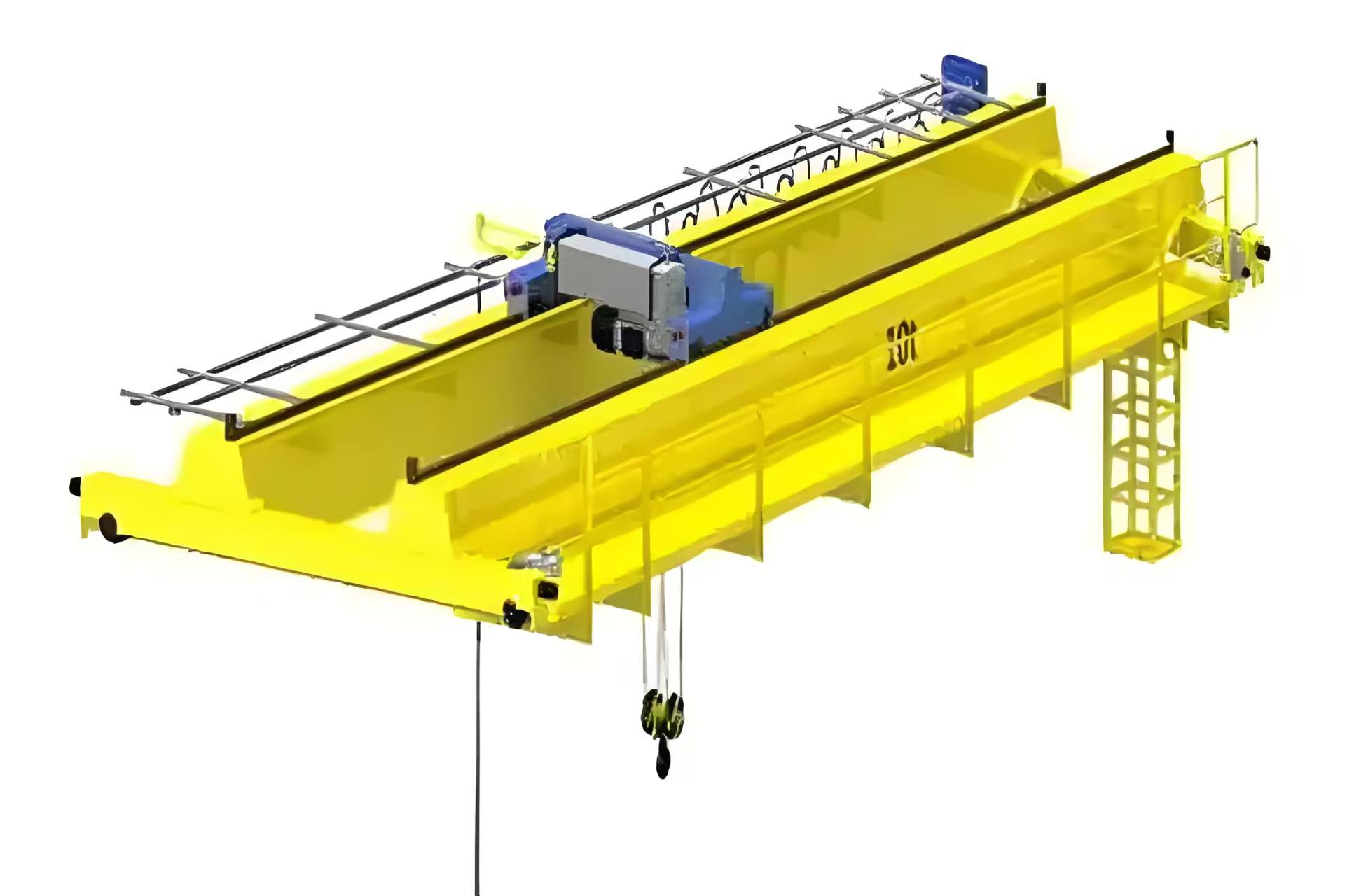 Double beam bridge crane display
